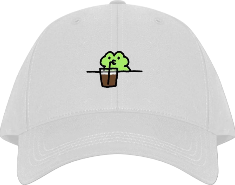 Frog Baseball cap White 10