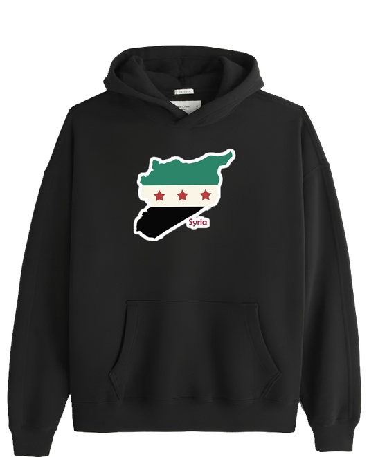 Syria One Size hoodie Black 10