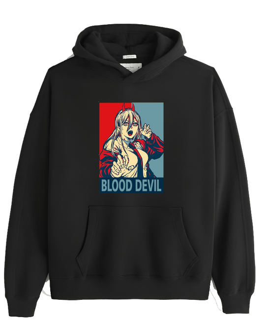 Chainsaw Man One Size hoodie Black 10