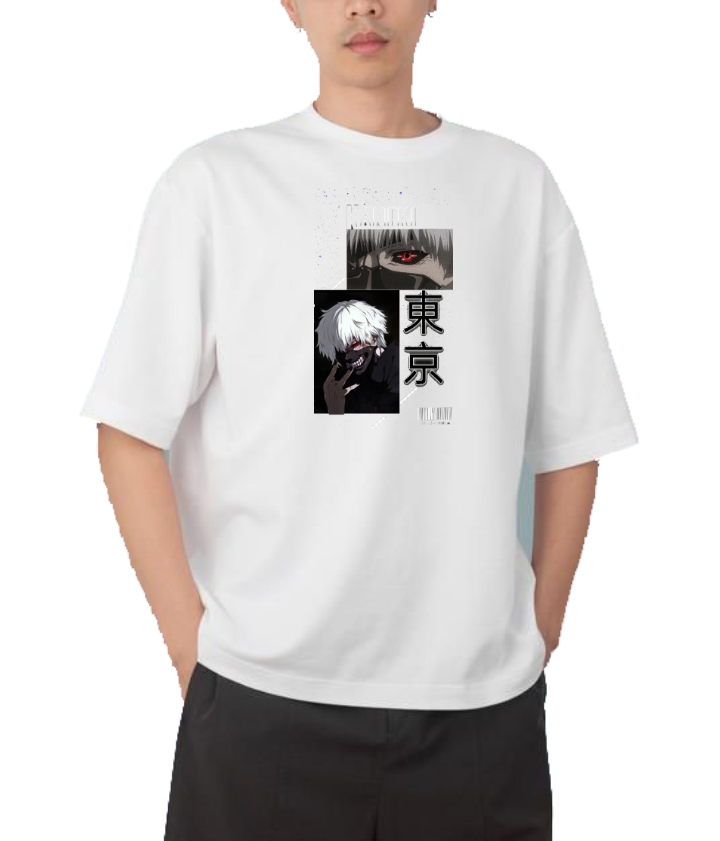 Tokyo ghoul t- shirt One Size White 10