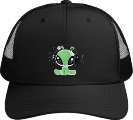 aliens Baseball cap Black 10