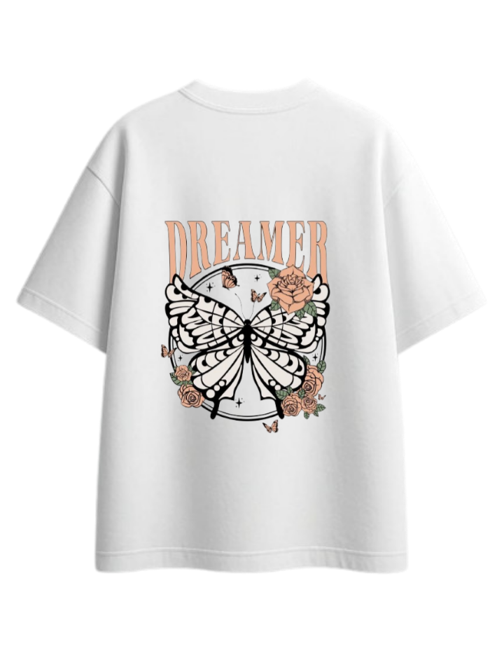 butterflies t- shirt White Back 10