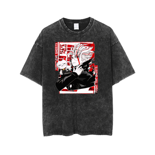 RANDOM ANIME GIRL t- shirt Washed  10