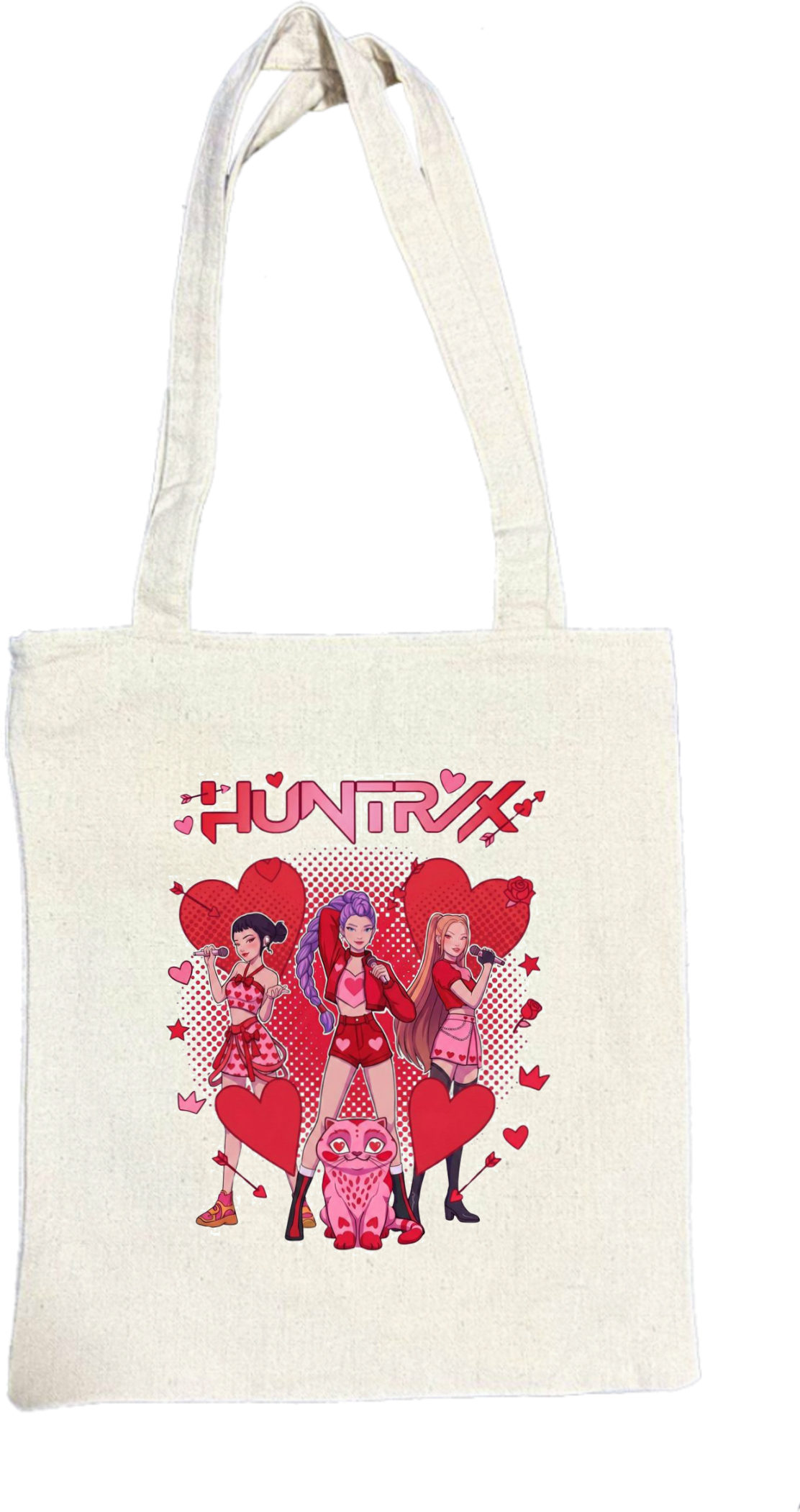 Hunterix kpop tote bag Beige 10