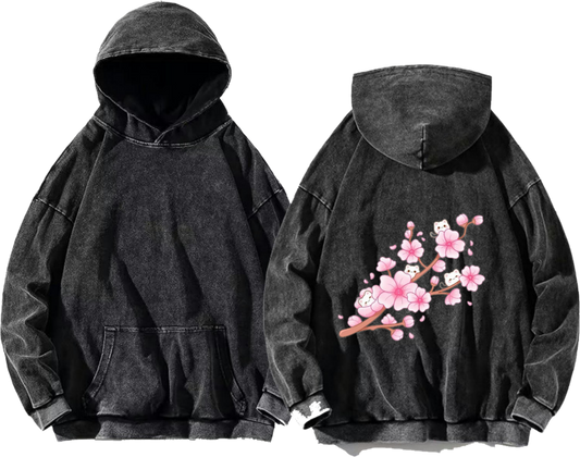 Temu One Size hoodie Washed Back 10
