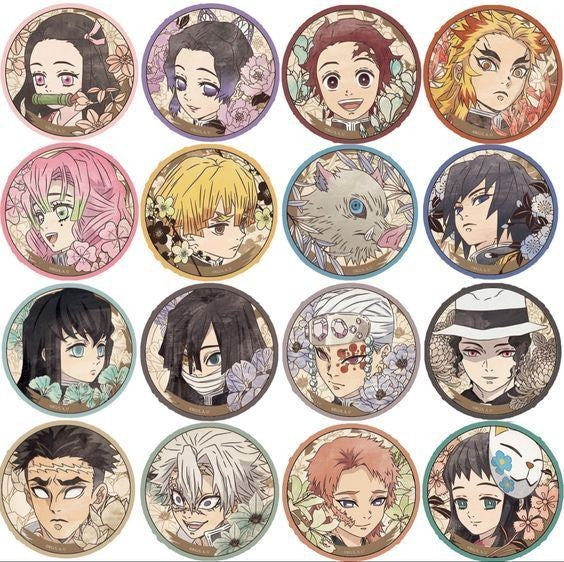 Demon Slayer brooch 10