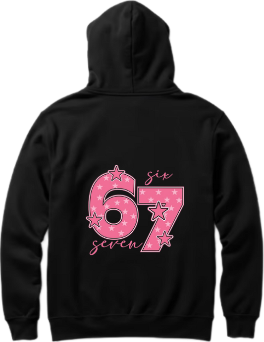 designs 67 Oversize Hoodie Black Back 10