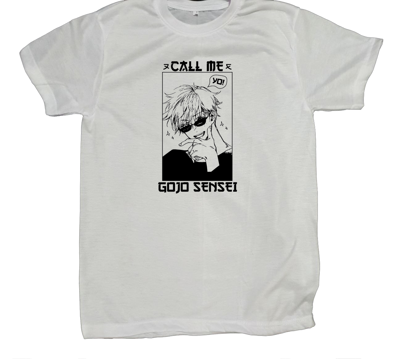 tjujutsu kaisen GOJO fit t- shirt White 18