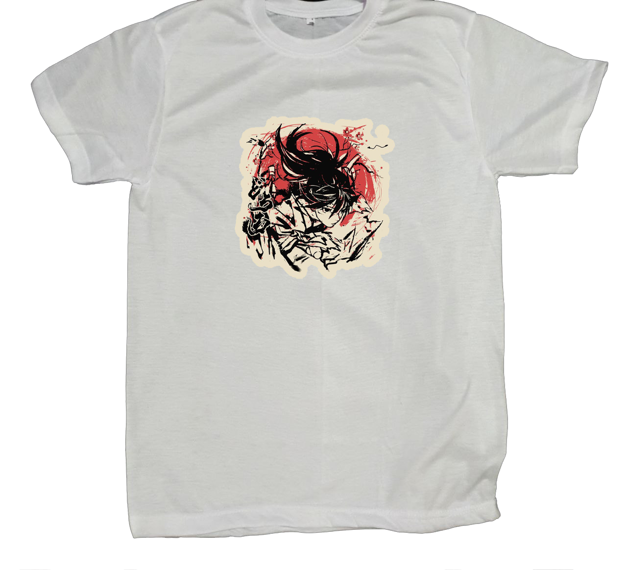 Dororo t- shirt fat White 10