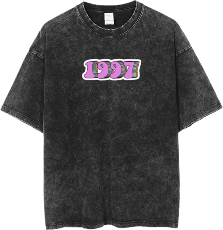 age t- shirt Washed 1997