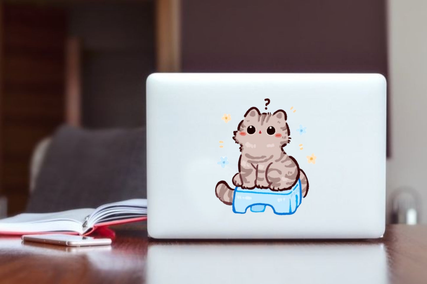 cat Laptop Sticker 110