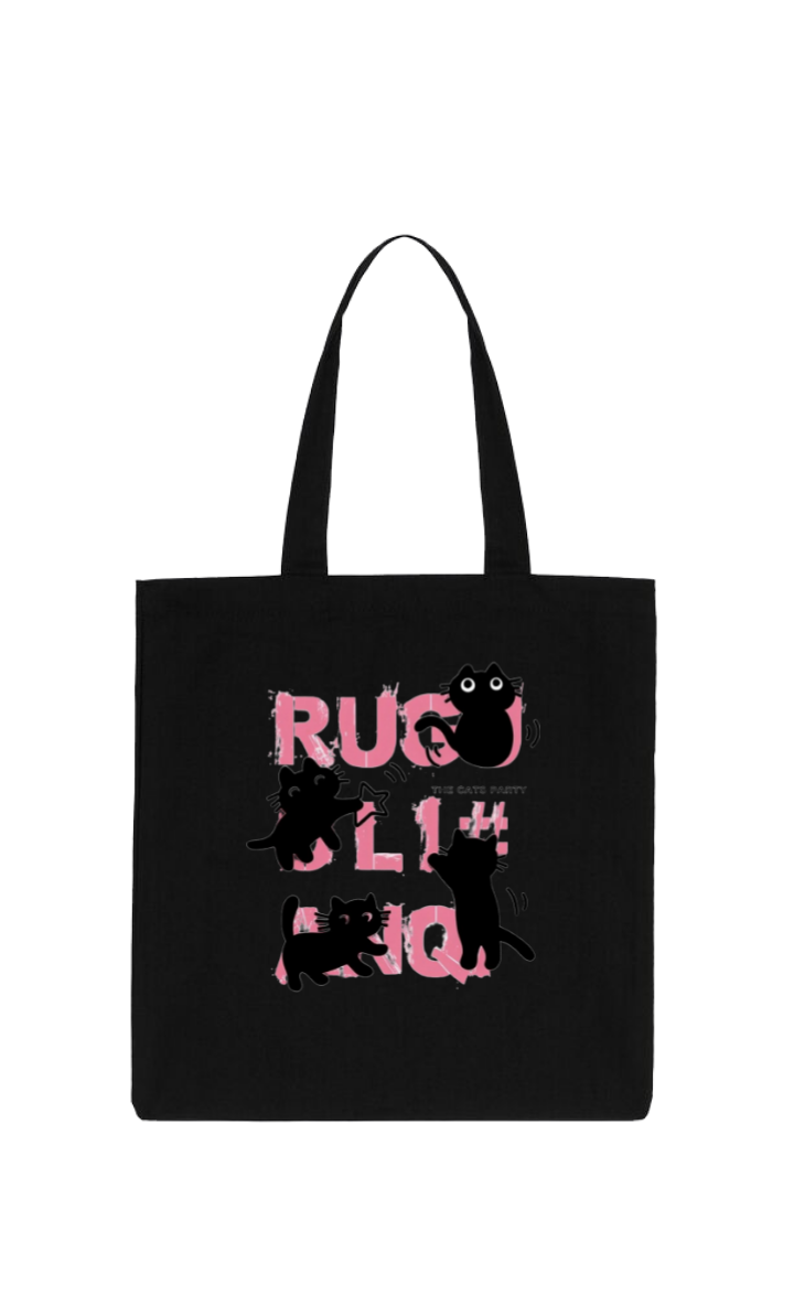 RUG LI tote bag Black 110