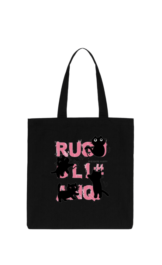 RUG LI tote bag Black 110