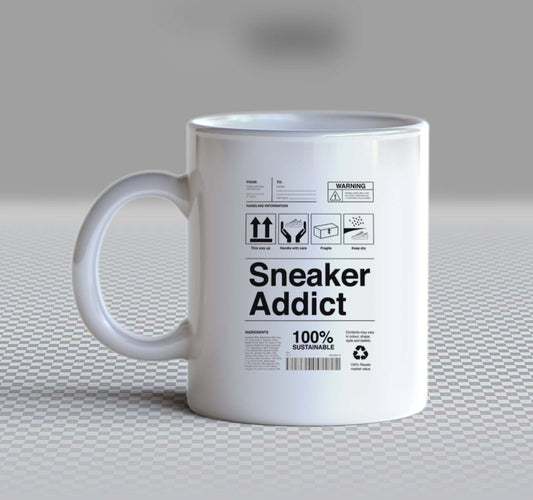 Sneaker Addict Back text Mug 110