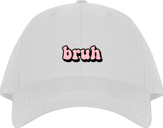 Baseball cap White bruh 104