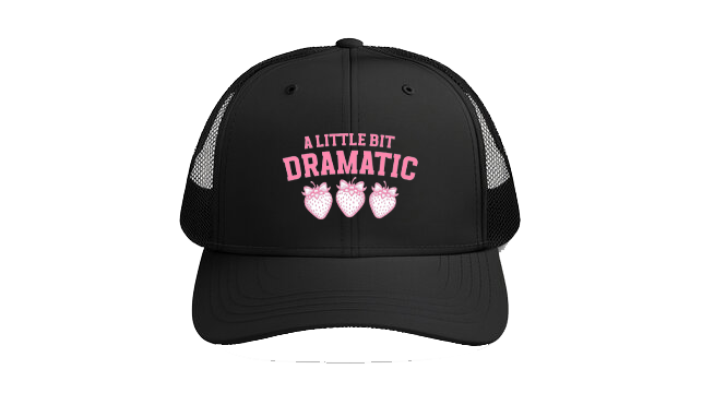 Baseball cap Black A LiTTLE BiT DRAMATiC 156
