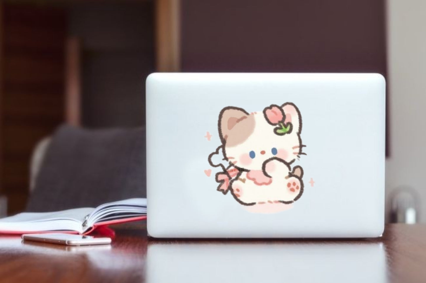 cat Laptop Sticker 111