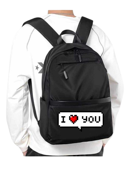 I ⁠❤️⁠ YOU School Back bag bag 157
