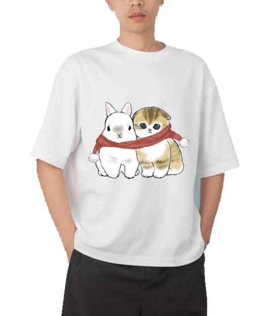 bunny One Size t- shirt White 111