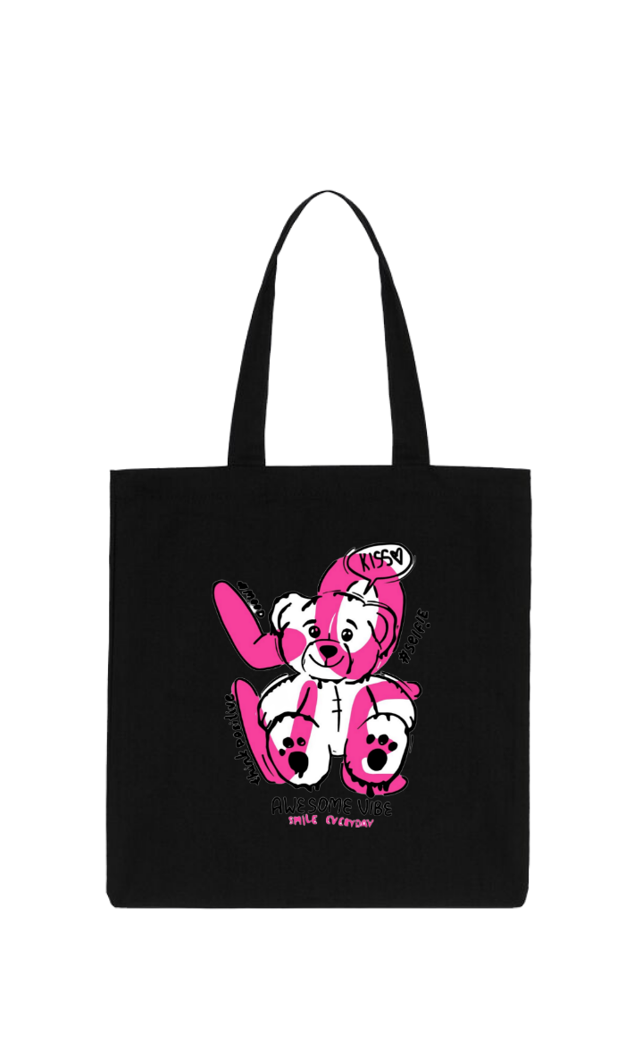 Awesome Vibe tote bag Black 111