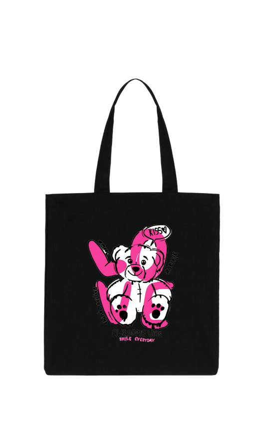 Awesome Vibe tote bag Black 111