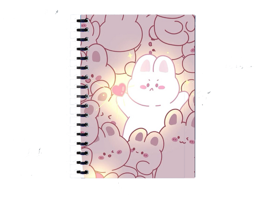 Kawaii Bunny Notebook A5 112