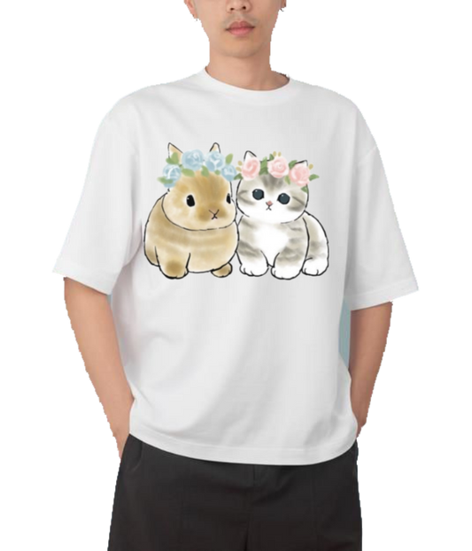 bunny One Size t- shirt White 112