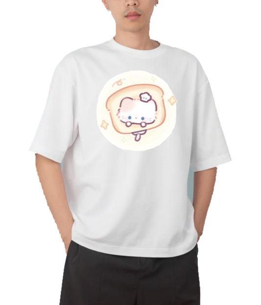 cat One Size t- shirt White 112
