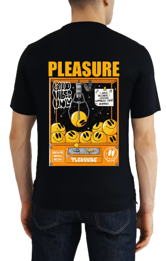 PLEASURE t- shirt One Size Black back 112