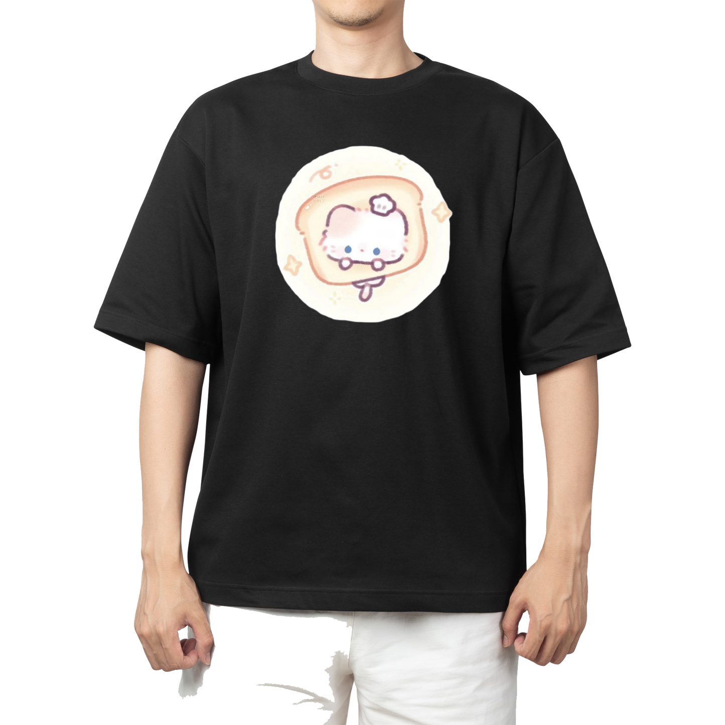 cat One Size t- shirt Black 112