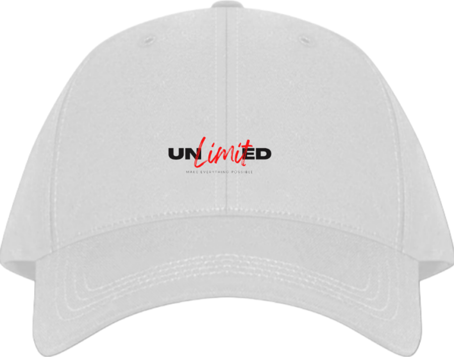 UNLIMITED Baseball cap White 106