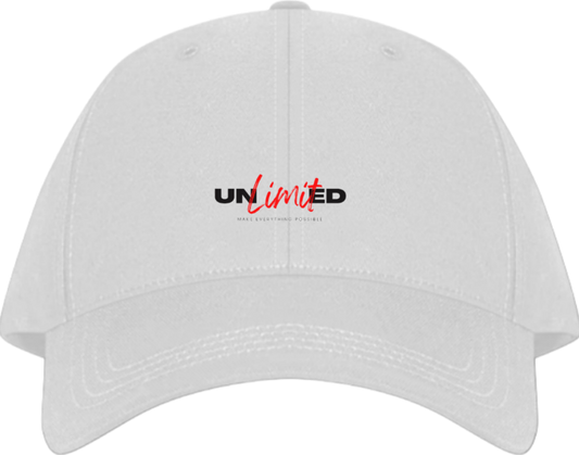 UNLIMITED Baseball cap White 106