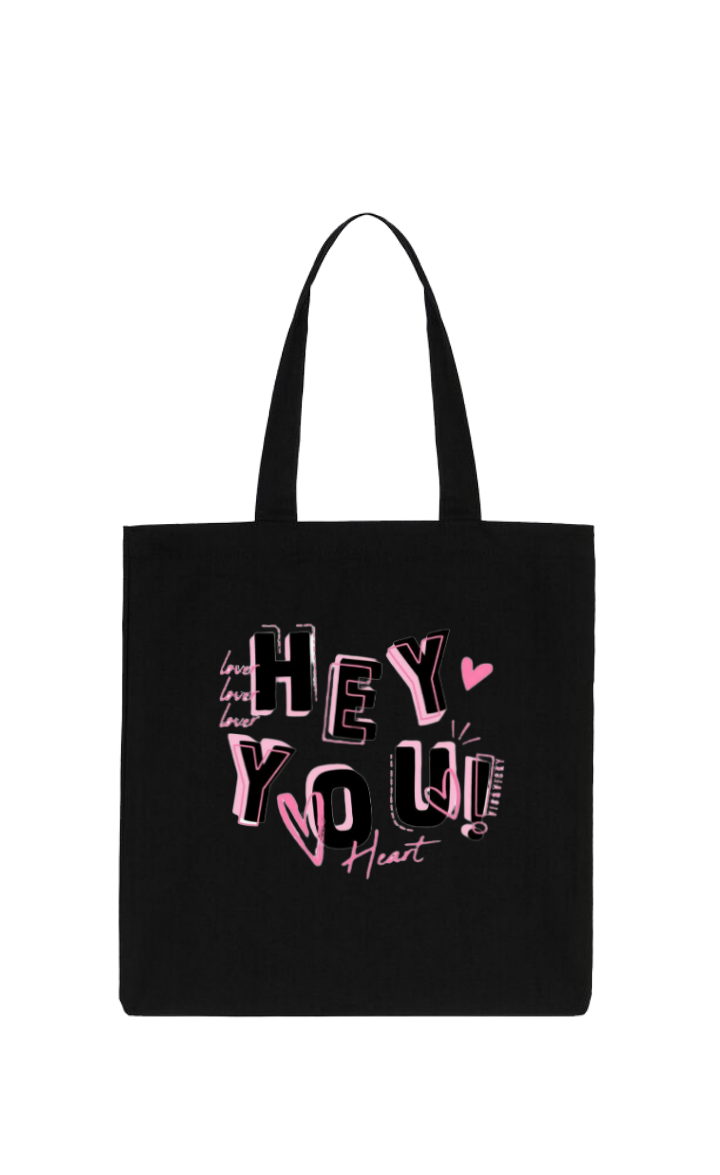 Hey You tote bag Black 113