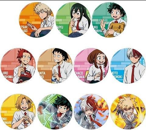 Boku no Hero Academia brooch 6