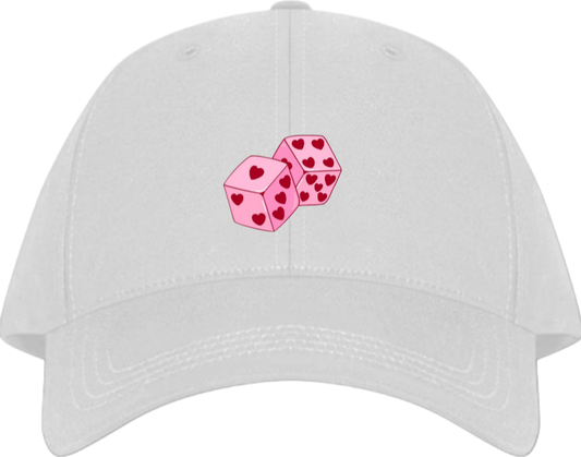 Dice Baseball cap White 107