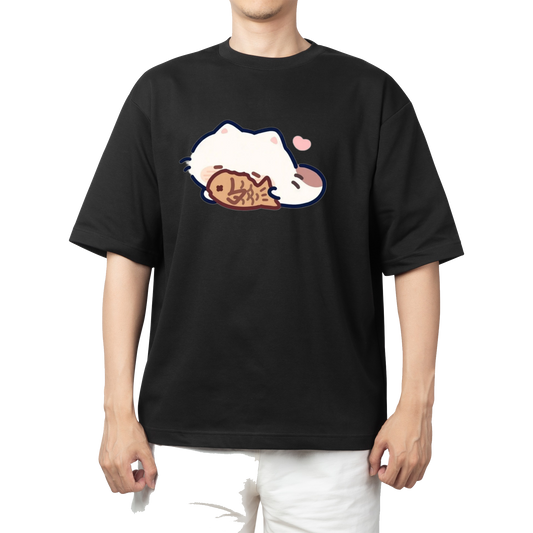 cat One Size t- shirt Black 113