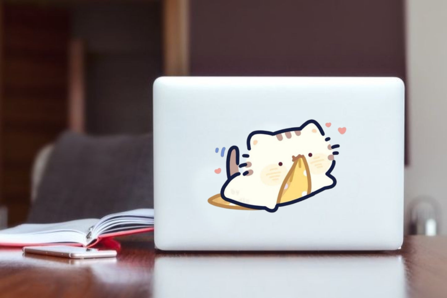 cat Laptop Sticker 114