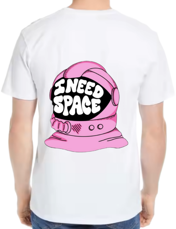SNEED SPACE t- shirt One Size White back 114