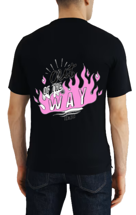 OF THE WAY t- shirt One Size Black back 115