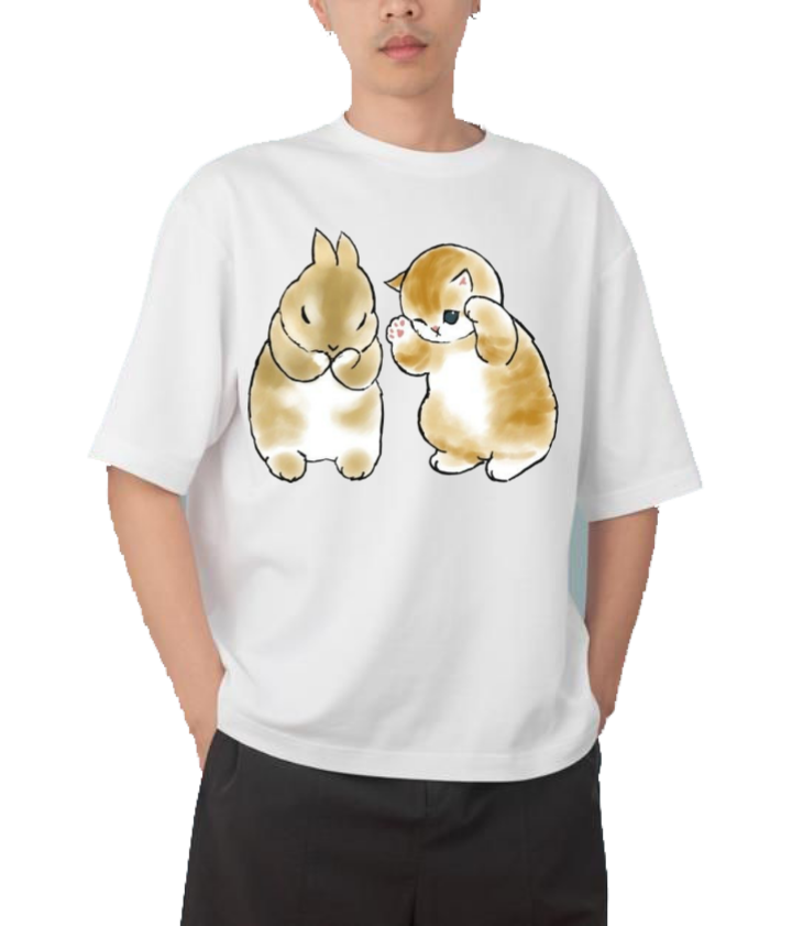 bunny One Size t- shirt White 115