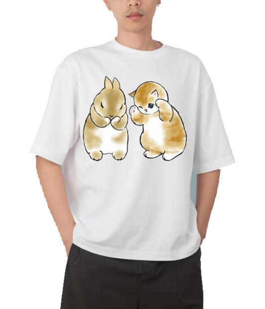 bunny One Size t- shirt White 115