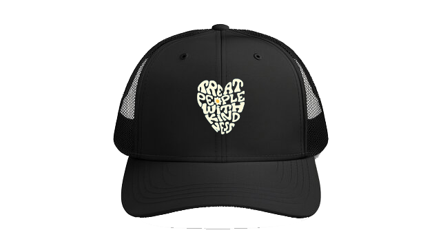 Baseball cap Black TREAT PEOPLE WITH KINDNESS 162