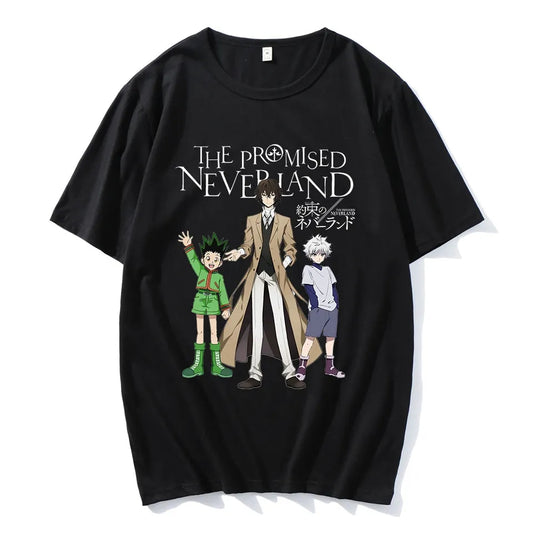The Promised Neverland T-Shirt, Oversized Black