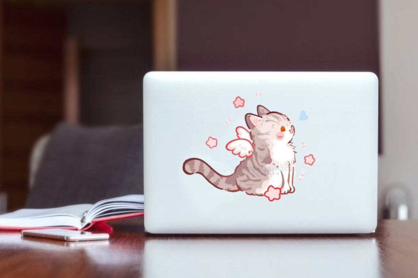 cat Laptop Sticker 118