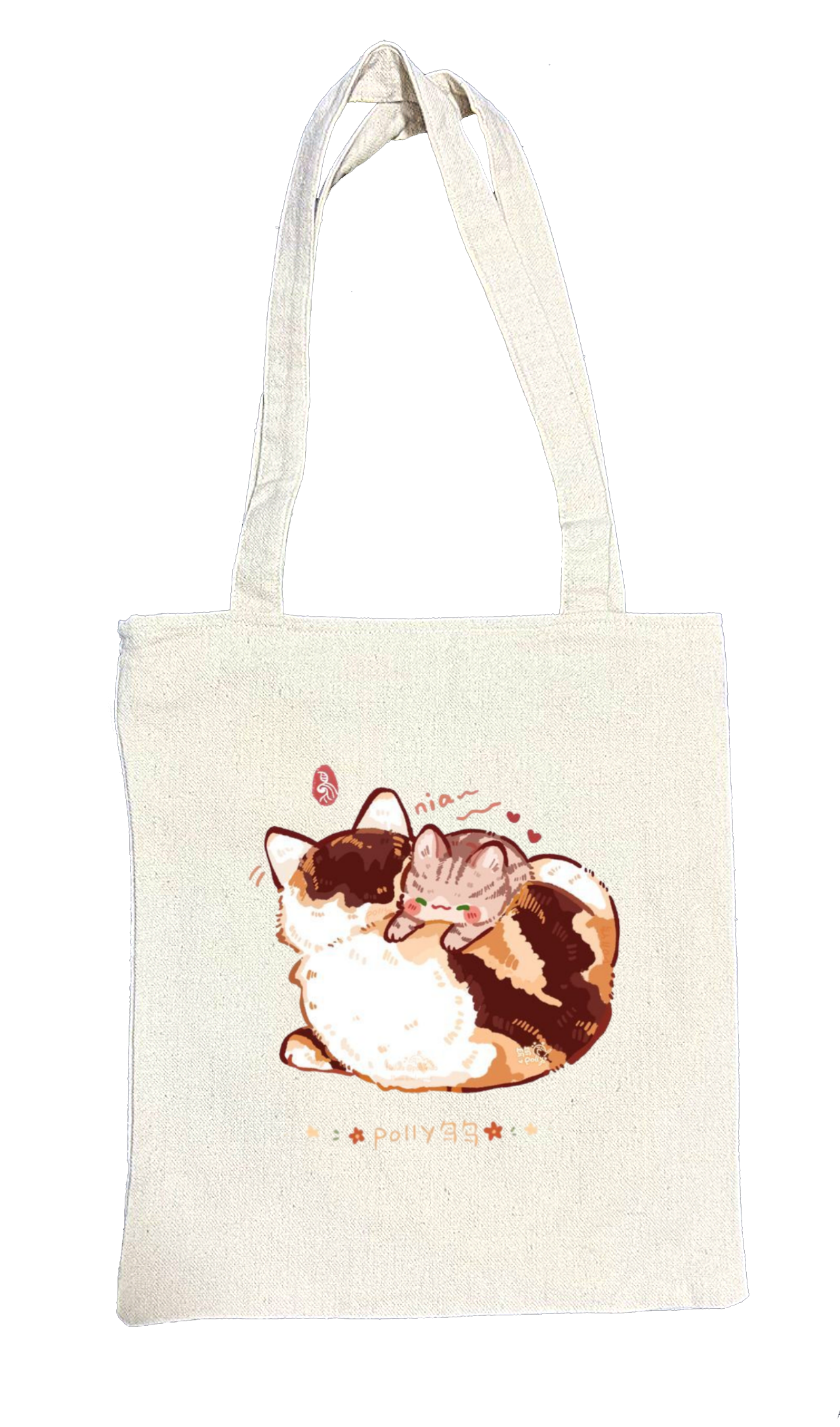cat tote bag White 118