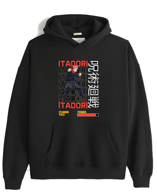 jujutsu kaisen GOJO Oversize  Hoodie Black 11