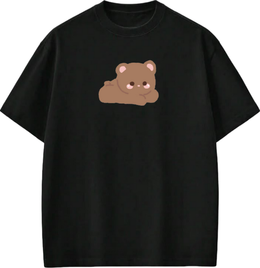 bear t- shirt Black  11