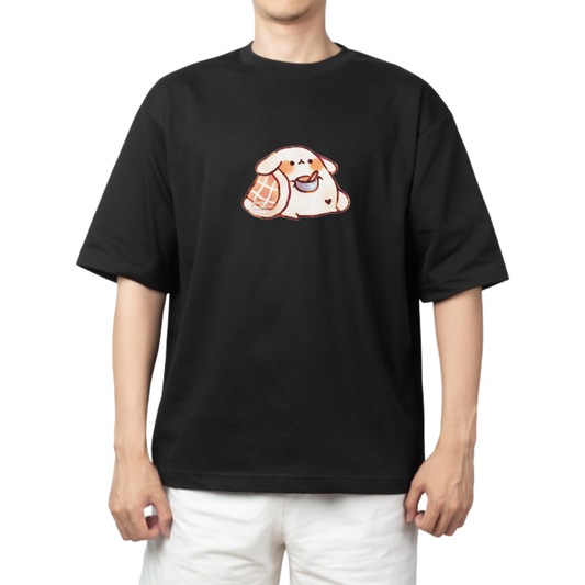 bunny One Size t- shirt Black 11