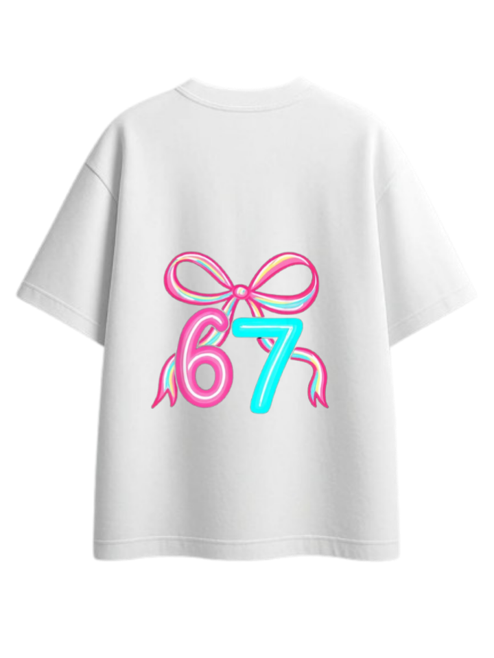 67 designs One Size t- shirt White Back 11