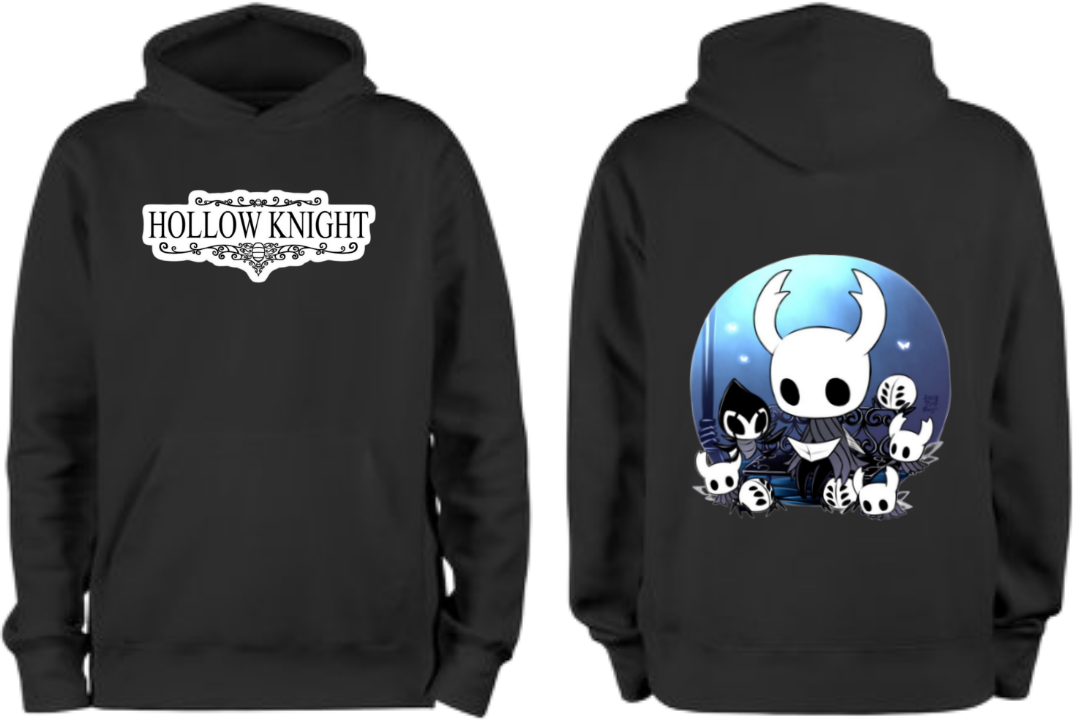 Hollow Knight One Size hoodie Black Back 11